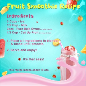 Fruit Smoothie recipe