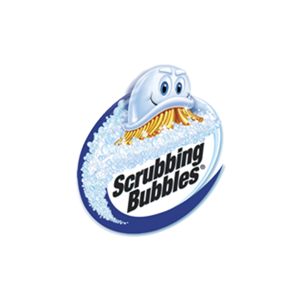 Scrubbing bubbles logo